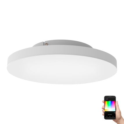 Eglo - LED RGBW Stmívatelné stropní svítidlo LED/22,4W/230V ZigBee