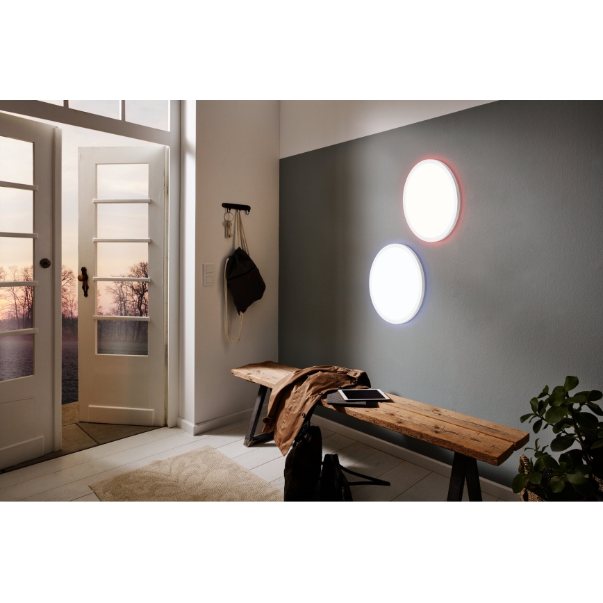 Eglo - LED RGBW Stmívatelné stropní svítidlo LED/16,5W/230V bílá ZigBee