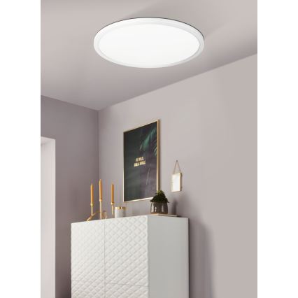 Eglo - LED RGBW Stmívatelné stropní svítidlo LED/16,5W/230V bílá ZigBee