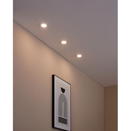 Eglo - SADA 3xLED Stmívatelné podhledové svítidlo FUEVA-Z  LED/2,8W/230V IP44