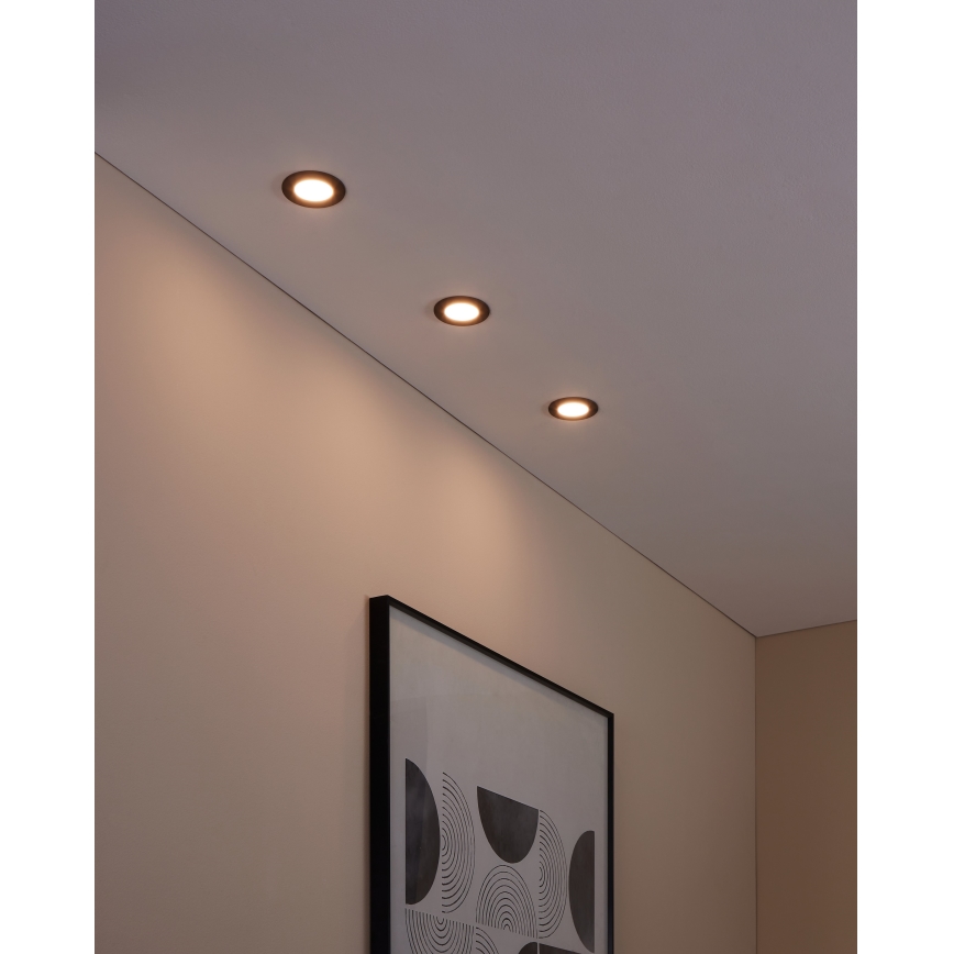 Eglo - ADA 3xLED Stmívatelné koupelnové svítidlo FUEVA-ZLED/2,8W/230V IP44