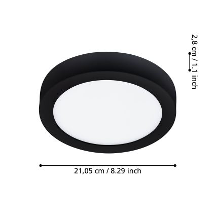 Eglo - LED Stmívatelné koupelnové svítidlo LED/16,5W/230V IP44 ZigBee