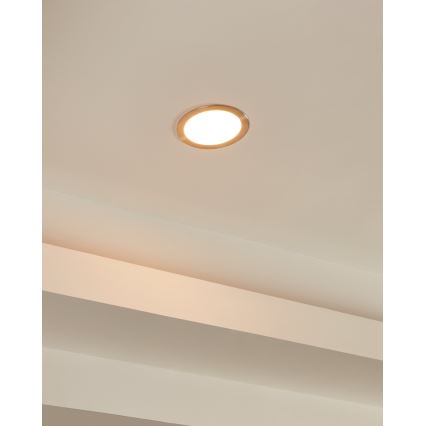 Eglo - LED Stmívatelné koupelnové podhledové svítidlo LED/10,5W/230V IP44 ZigBee