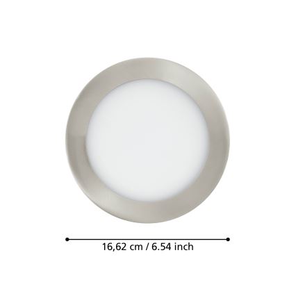 Eglo - LED Stmívatelné koupelnové podhledové svítidlo LED/10,5W/230V IP44 ZigBee