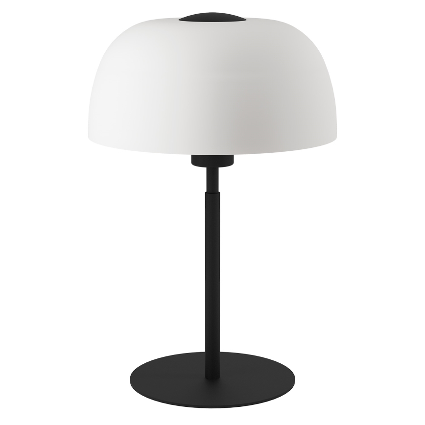 Eglo - Stolní lampa 1xE27/40W/230V černá/bílá