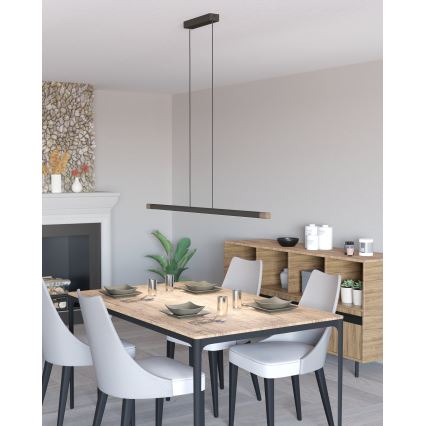 Eglo - LED Stmívatelný lustr na lanku LED/22W/230V 3000K