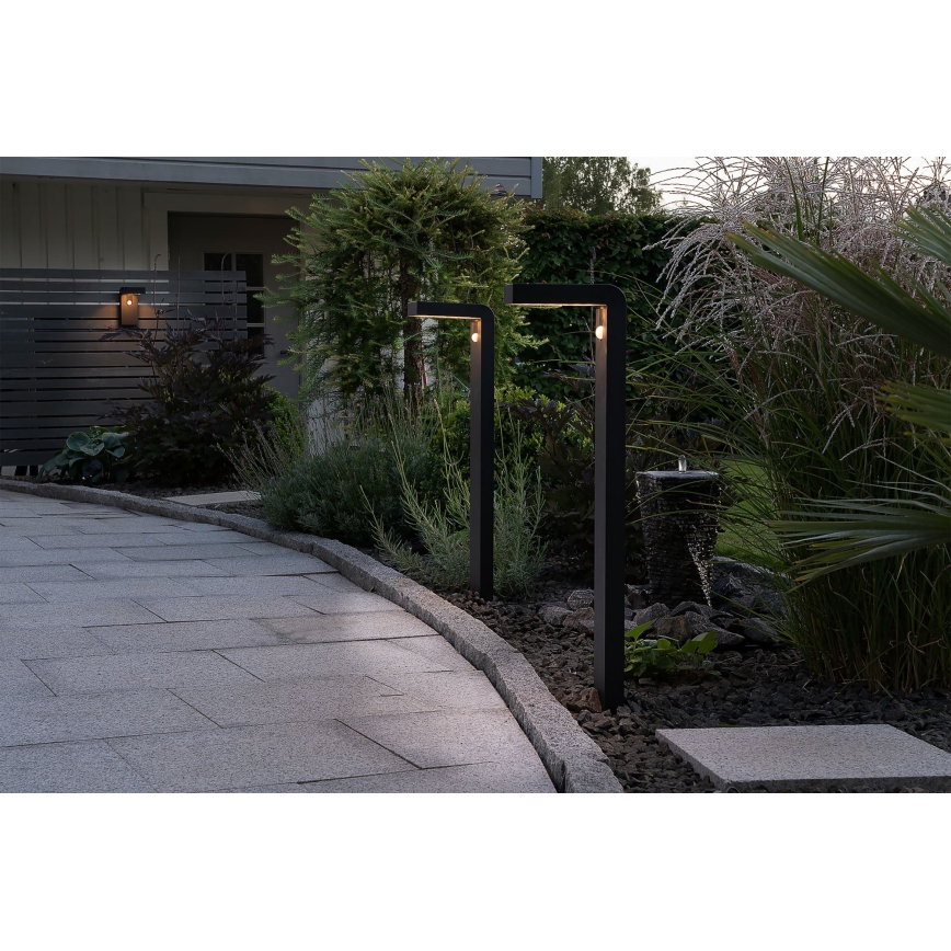 Eglo - LED Venkovní solární lampa se senzorem 18xLED/0,2W/3,7V 2200 mAh IP44