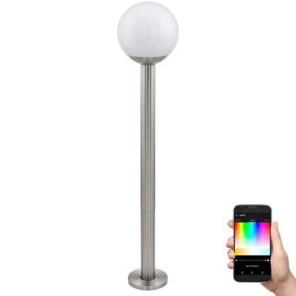 Eglo - LED RGB Stmívatelná venkovní lampa 1xE27/9W/230V 2700-6500K IP44