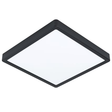 Eglo - LED Koupelnové stropní svítidlo LED/20,5W/230V IP44 černá