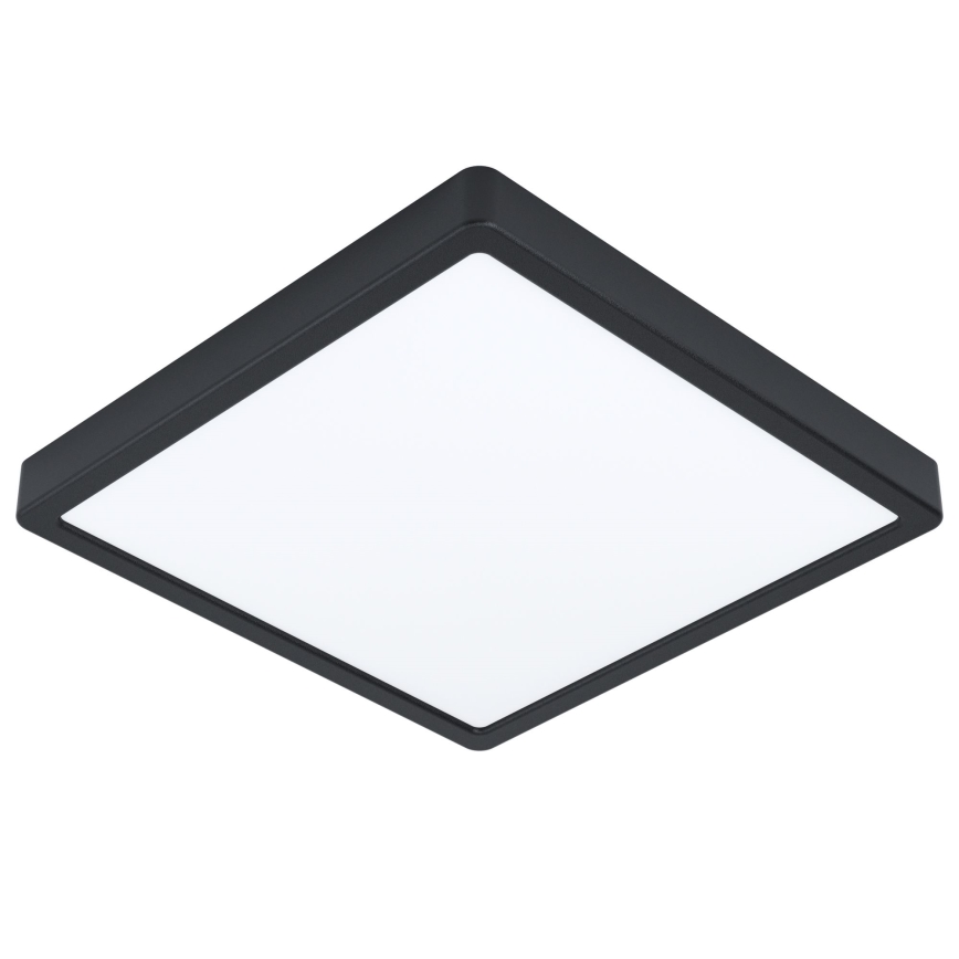 Eglo - LED Koupelnové stropní svítidlo LED/20,5W/230V IP44 černá