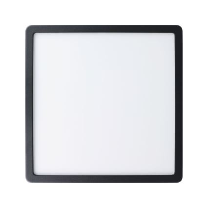 Eglo - LED Koupelnové stropní svítidlo LED/20,5W/230V IP44 černá