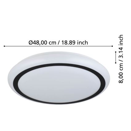 Eglo - LED Stropní svítidlo LED/19,5W/230V