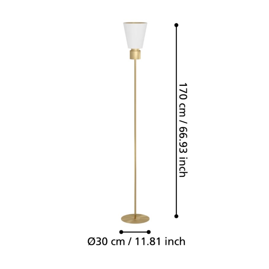 Eglo - Stojací lampa 1xE27/40W/230V