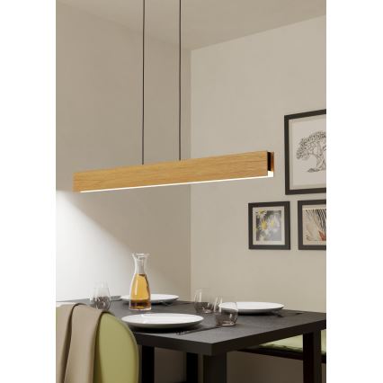 Eglo - LED RGBW Stmívatelný lustr na lanku LED/35W/230V 2700-6500K