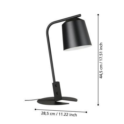 Eglo - Stolní lampa 1xE27/40W/230V