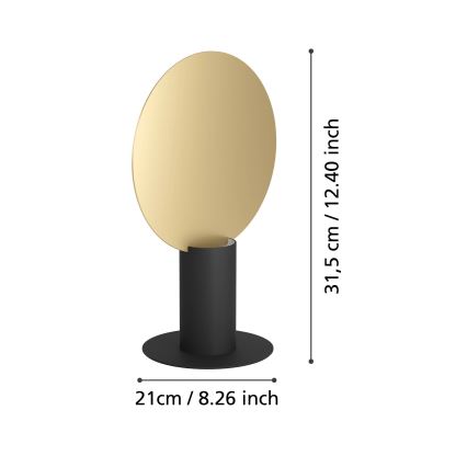 Eglo - LED Stolní lampa 1xGU10/4,5W/230V 3000K