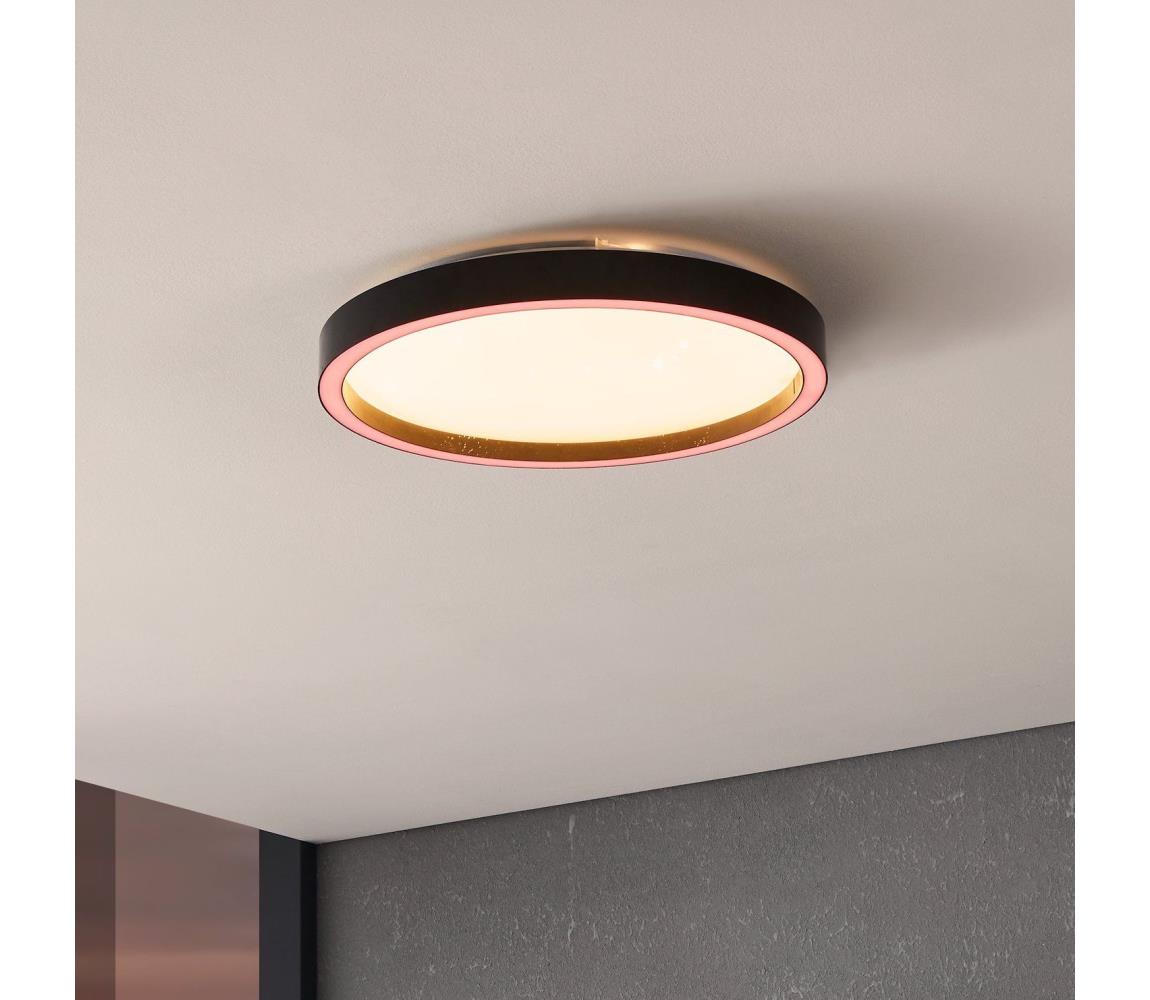 Eglo 900411 -LED RGBW Stmívatelné stropní svítidlo MONTEMORELOS-Z LED/17,8W/230V 900411 Černá