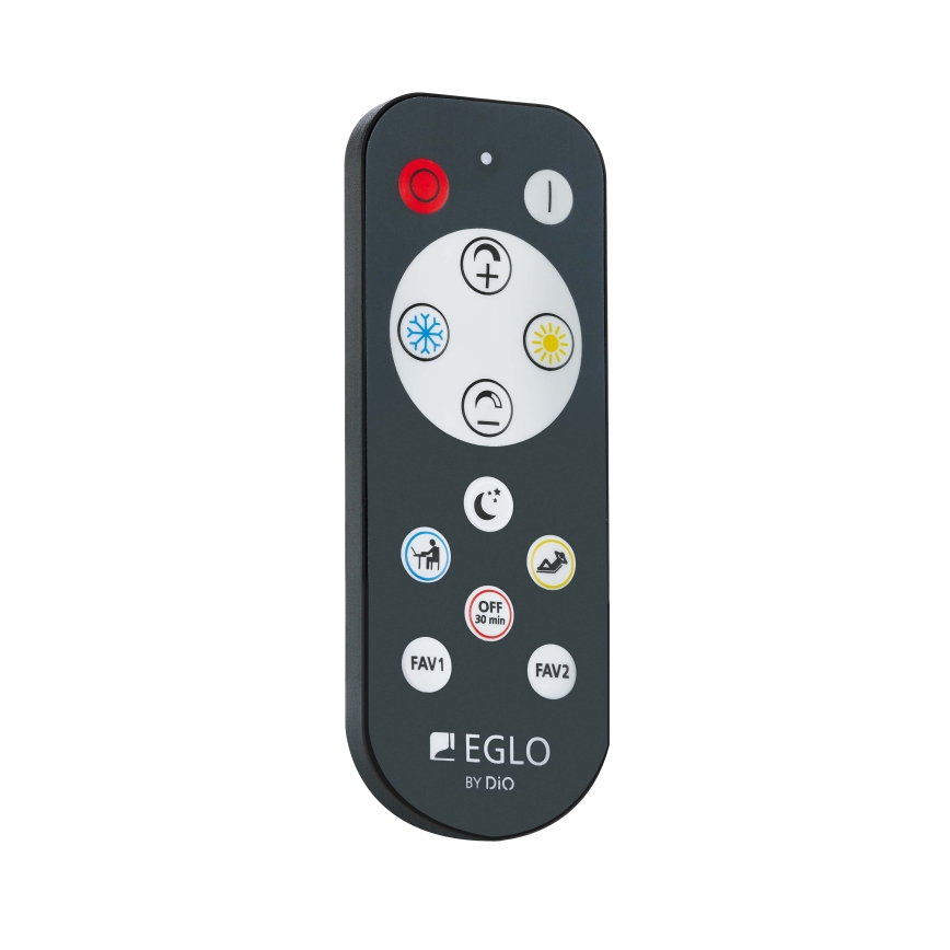 Eglo - LED Stmívatelné stropní svítidlo LED/15W/230V zlatá + dálkové ovládání