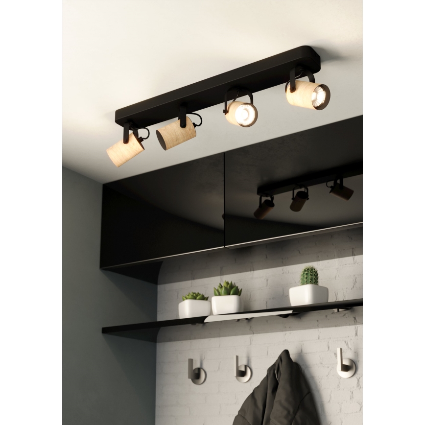 Eglo - LED Bodové svítidlo 4xGU10/3W/230V