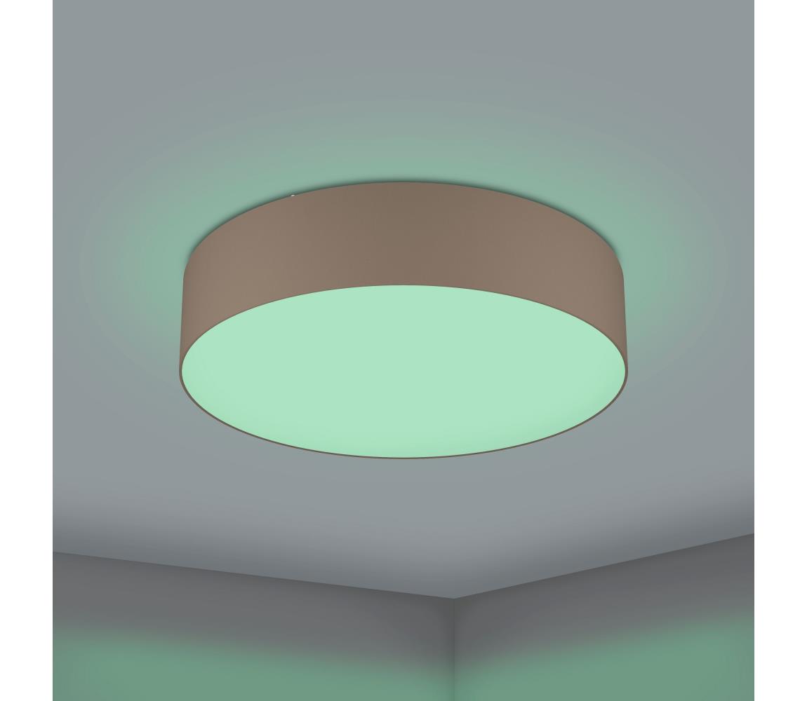 Eglo Eglo 900441 - LED RGBW Stmívatelné stropní svítidlo ROMAO-Z LED/35W/230V hnědá EG900441