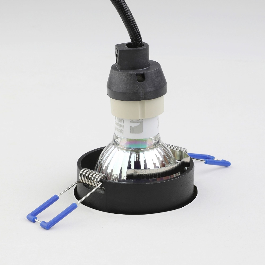 Eglo - Podhledové svítidlo 1xGU10/35W/230V černá