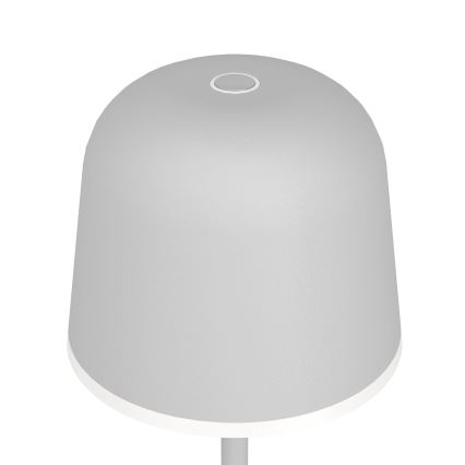 Eglo - LED Stmívatelná venkovní nabíjecí lampa LED/2,2W/5V 1800 mAh šedá IP54