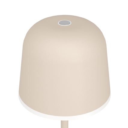 Eglo - LED Stmívatelná venkovní nabíjecí lampa LED/2,2W/5V 1800mAh béžová IP54