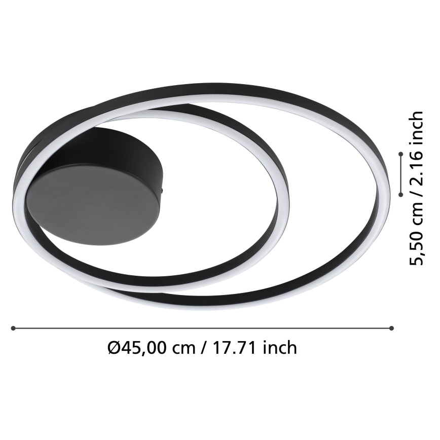 Eglo - LED Stropní svítidlo LED/36W/230V