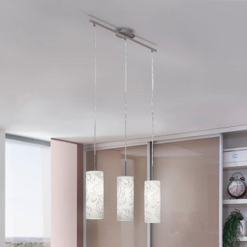 EGLO 90048 - Lustr závěsný AMADORA 3xE27/60W EGLO 90048 - Lustr závěsný AMADORA 3xE27/60W