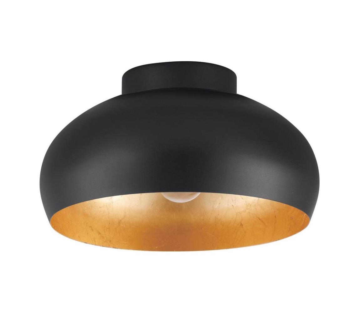Eglo Eglo 900554 - Stropní svítidlo MOGANO 1xE27/40W/230V černá/zlatá EG900554