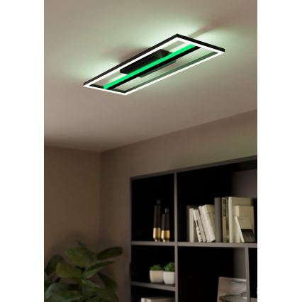 Eglo - LED RGBW Stmívatelné stropní svítidlo LED/21W/230V 3000-6500K