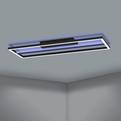 Eglo - LED RGBW Stmívatelné stropní svítidlo LED/21W/230V 3000-6500K
