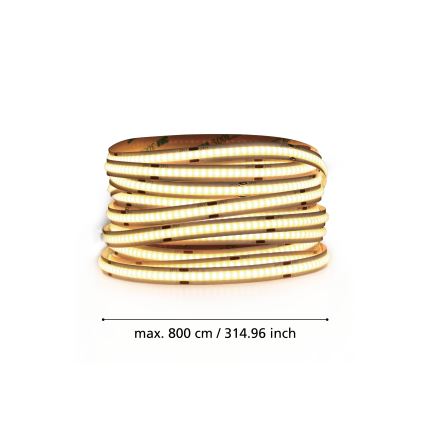 Eglo - LED Pásek 8m LED/64W/24/230V 3000K