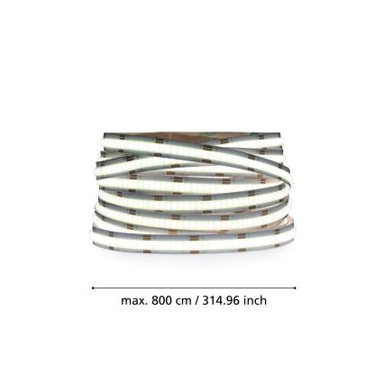 Eglo - LED Stmívatelný pásek 8m COB STRIPE LED/52,8W/24/230V 2700-6500K + dálkové ovládání