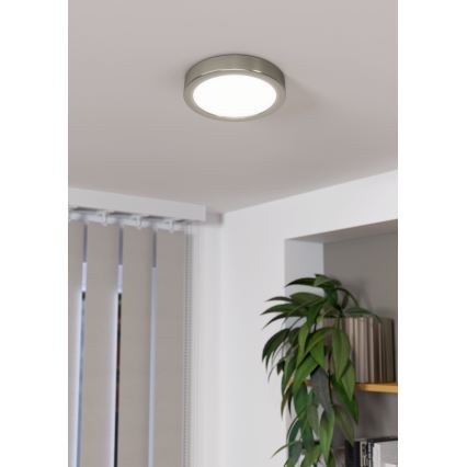 Eglo - LED Stmívatelné stropní svítidlo LED/11W/230V chrom