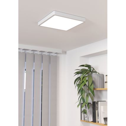 Eglo - LED Stmívatelné stropní svítidlo LED/20,5W/230V bílá 28,5x28,5 cm