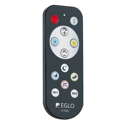 Eglo - LED Stmívatelné stropní svítidlo LED/25,6W/230V + dálkové ovládání