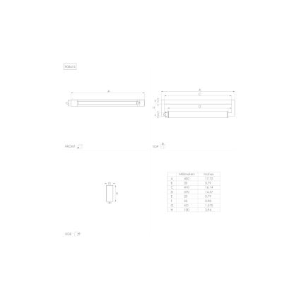 Eglo - LED Koupelnové osvětlení zrcadla LED/8,9W/230V IP44