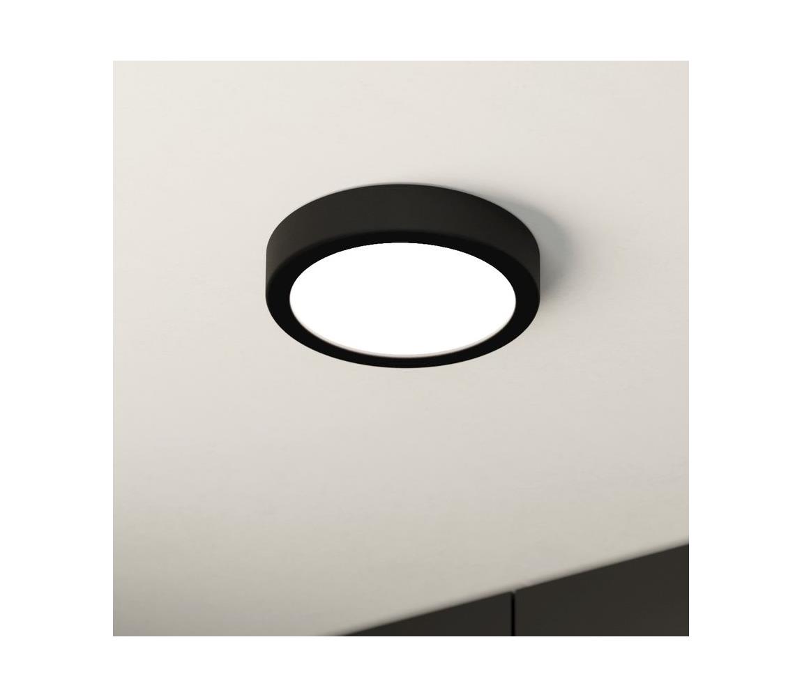 Eglo Eglo 900637 - LED Koupelnové stropní svítidlo FUEVA LED/11W/230V IP44 černá EG900637