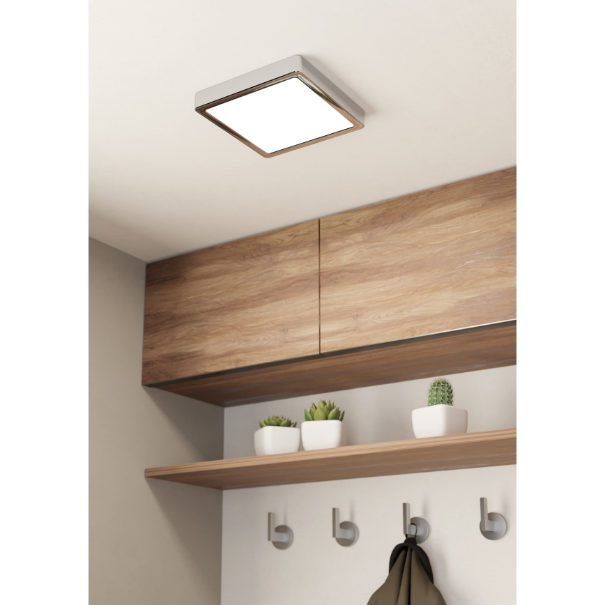 Eglo - LED Koupelnové stropní svítidlo LED/17W/230V IP44 lesklý chrom