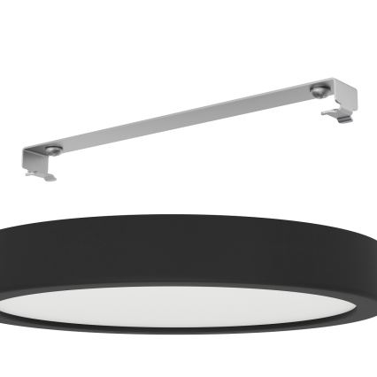 Eglo - LED Koupelnové stropní svítidlo LED/17W/230V černá IP44