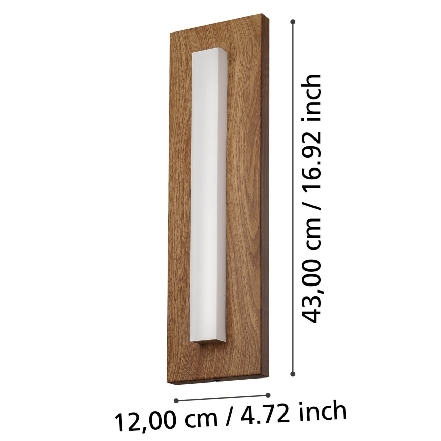 Eglo - LED Venkovní nástěnné svítidlo LED/7W/230V IP44