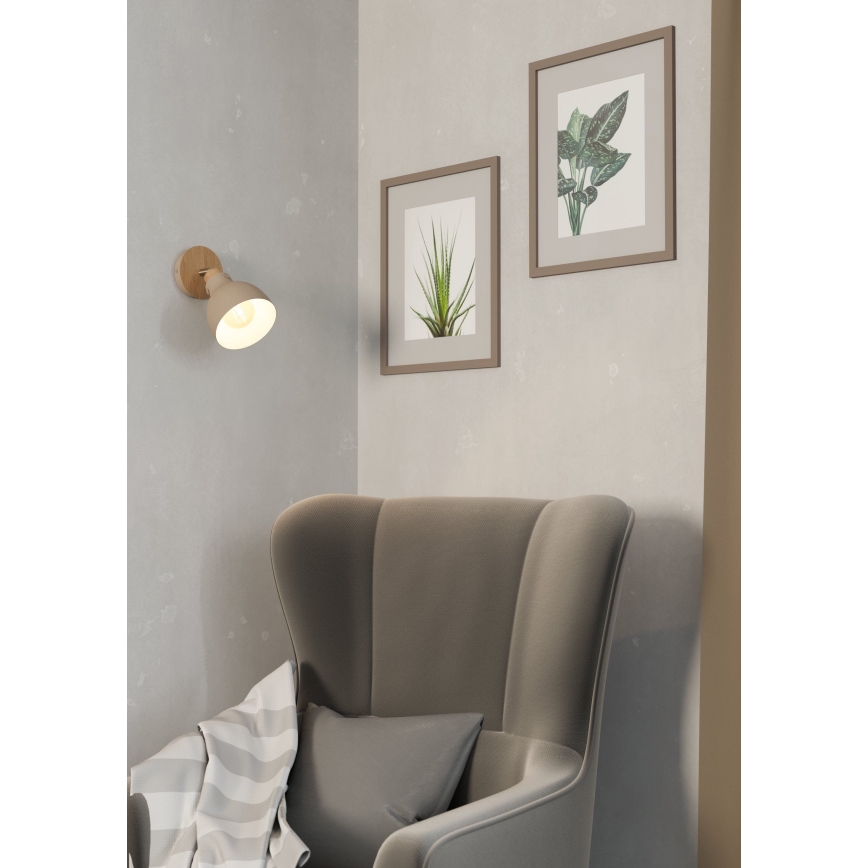 Eglo - Nástěnné bodové svítidlo 1xE27/28W/230V