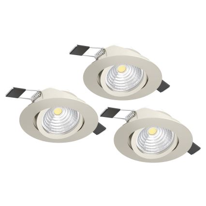 Eglo - SADA 3xLED Stmívatelné svítidlo 3xLED/6W/230V chrom