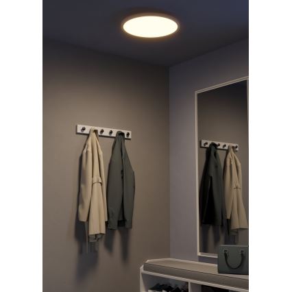 Eglo - LED Stmívatelné stropní svítidlo LED/33,5W/230V pr. 45 cm bílá