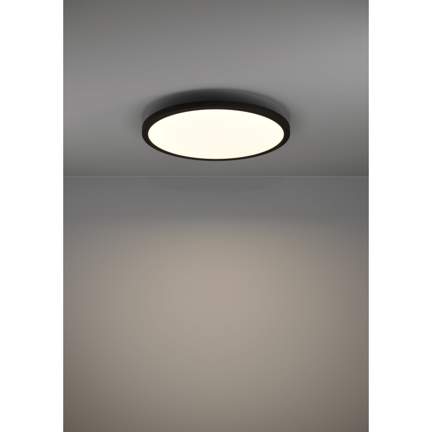 Eglo - LED Stmívatelné stropní svítidlo LED/33,5W/230V pr. 45 cm černá