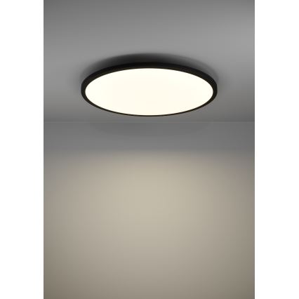 Eglo - LED Stmívatelné stropní svítidlo LED/41W/230V pr. 60 cm černá