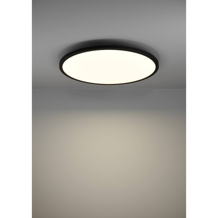 Eglo - LED Stmívatelné stropní svítidlo LED/41W/230V pr. 60 cm černá