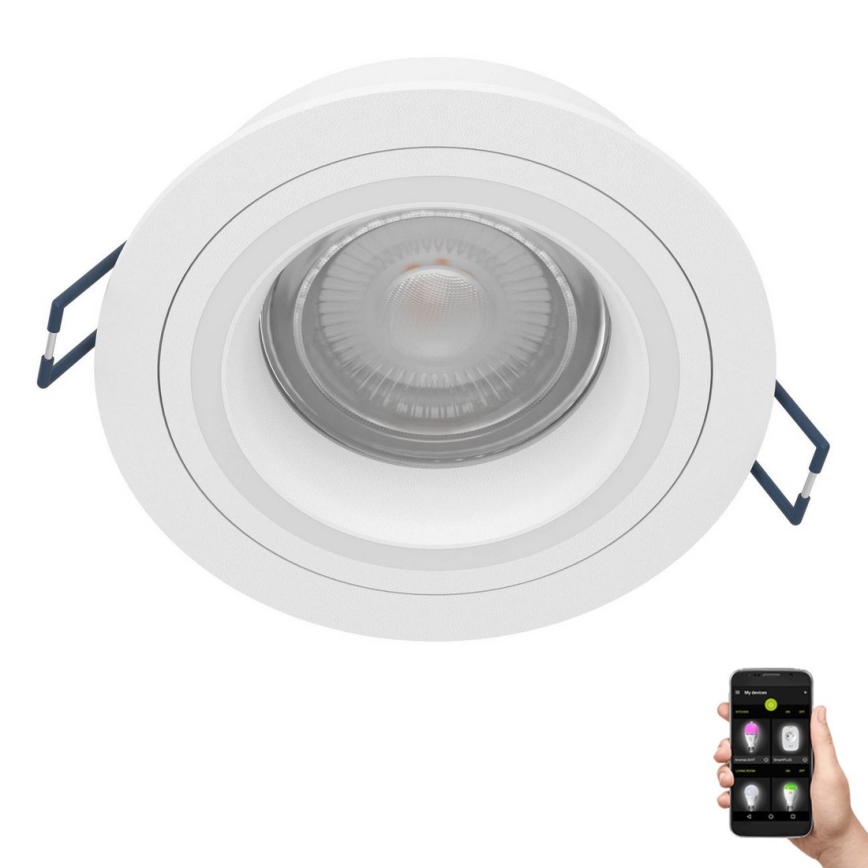 Eglo - LED RGBW Stmívatelné podhledové svítidlo LED/4,7W/230V bílá