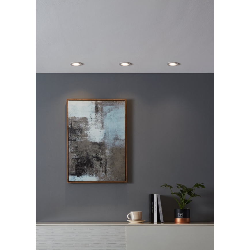 Eglo - LED RGBW Stmívatelné podhledové svítidlo LED/4,7W/230V bílá